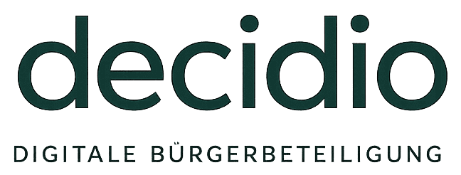 decidio — Digitale Bürgerbeteiligung